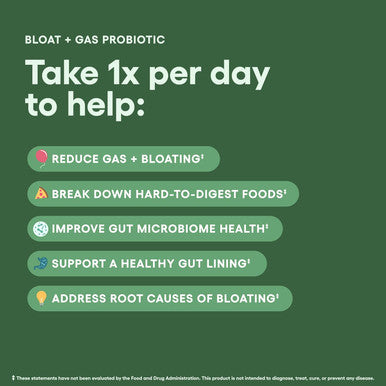 Physician'S Choice Bloat & Gas Probiotic 5-in-1 Proactive Support + Daily Digestion & Gut Health - Herbals Digestive Enzymes Post & Prebiotics - Gas Relief for Adults - Women & Men - 45ct 2-Pack