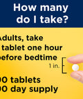 Nature Made Melatonin 5mg Tablets Extra Strength 100% Drug Free Sleep Aid for Adults 90 Tablets 90 Day Supply