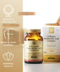 Solgar Collagen Hyaluronic Acid Complex - 30 Tablets Pack Of 2 - Non-Gmo Gluten Free Dairy Free - 60 Total Servings