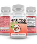 Apple Cider Vinegar Capsules 100 Organic Apple Cider Vinegar Pills 1500 mg Natural Digestion Immune Booster Support Cleansing Supplement with Probiotics