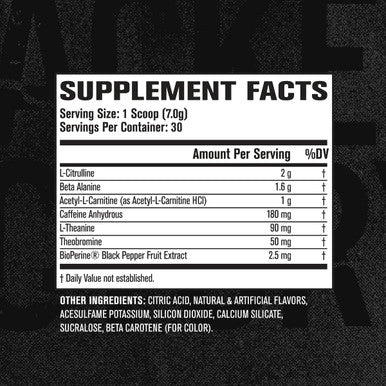 NITROSURGE Shred Pre Workout Supplement Energy Booster Instant Strength Gains Sharp Focus Powerful Pumps Nitric Oxide Booster PreWorkout Powder 30Sv Orange Pineapple