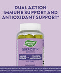 Nature'S Way Quercetin Gummies With Zinc, Immune Defense Support*, Powerful Antioxidant*, Lemon Flavored, 60 Gummies