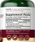 Carlyle Black Cherry Extract Concentrate 2800 mg | 240 Capsules | Non-GMO and Gluten Formula | Prunus Serotina Supplement