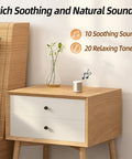 Mee 2Ou Portable Sound Machine For Baby Kids & Adults 30 Soothing Sounds 32 Volume Levels 3 Timers Rechargeable Mini White Noise Sleep Sound Machine For Travel Camping Home Office Nursery