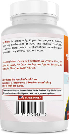 Best Naturals Nettle Leaf Extract 5000 mg Equivalent Per Serving- 120 Capsules