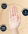 Super Pregnenolone 100mg 180 Capsules Premium Pregnenolone Supplement Pregnenolone Micronized Grade for Higher Absorption Supports Cognitive Function and Immune System No GMOs No Soy