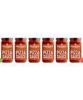 Sonoma Gourmet Organic Pizza Sauce | Made With Fresh Organic Tomatoes & Sweet Basil | Vegan & Gluten-Free | No Sugar Added | 12 Ounce Jars (Pack of 4)