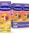 Pedialyte Electrolyte Solution Freezer Pops, Hydration Variety Pack | Electrolyte Pops have 3 Key Electrolytes, Four Fruit Flavors, Ice Pops for Kids and Adults
