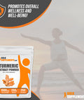 Bulksupplements.Com Turmeric Extract Powder - Curcumin Supplements 1000Mg, Turmeric Curcumin Powder, Turmeric Powder - Turmeric Root Powder, Gluten Free, 1000Mg Per Serving, 250G (8.8 Oz)