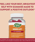 Nature'S Way Mood Lift Gummies, Reduces Fatigue*, With Affron Saffron And Vitamin D3, 90 Gummies
