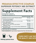 TRIBE ORGANICS Turmeric Curcumin C3 Complex with BioPerine 1050mg 60 Vegan Capsules