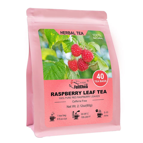 FullChea - White Mulberry Leaf Tea, 40 Teabags Ã¢â‚¬â€œ 100% Pure Dried Mulberry Tea Ã¢â‚¬â€œ Slightly Sweet & Refreshing - Non-GMO - Caffeine-Free - Support Wellness & Improve Digestion