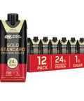 Optimum Nutrition Gold Standard 24G Protein Shake Vanilla 12 Count