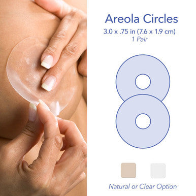 Epiderm Silicone Gel Sheet For Scars, Silicone Scar Sheets For Areola Reconstruction & Breast Augmentation Surgery, Can Be Cut To Size, Breast Reduction Scar Care -1 Pair, Natural