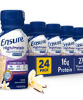 Ensure High Protein Vanilla Nutrition Shake With Fiber 8 Fl Oz (Pack Of 24)