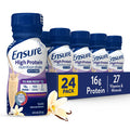 Ensure High Protein Vanilla Nutrition Shake With Fiber 8 Fl Oz (Pack Of 24)