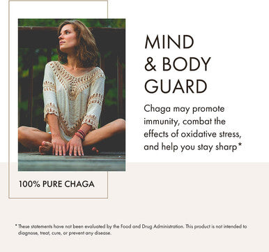 Anima Mundi Chaga Mushroom Powder - Organic Chaga Mushroom Powder - Immune System Support Supplement with Organic Chaga Extract Powder - Great for Tea, Coffee and More - Anima Mundi Supplements (5oz)