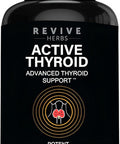Thyroid Support: Powerful Blend Of Ashwagandha, Iodine, Selenium, Magnesium, Zinc, Vitamin B12 & More For Optimal Health - 60 Capsules