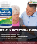 Best Naturals Probiotic 10 Strains & 30 Billion Cfu Intestinal Flora 60 Veggie Capsules (60 Count (Pack Of 1))