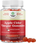 Natures Craft ACV Apple Cider Vinegar Gummies - Superfood Infused ACV Gummies Vitamins for Adults for Detox Cleanse Immune Support Digestion and Glowing Skin - Delicious Daily Energy Gummies with Vitamin B Complex