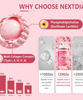 Hydrolyzed Collagen Peptides Pills For Women 2000Mg Liposomal Form Type I, Ii, Iii, V, X For Optimal Absorption, Multi Collagen Softgels, Collagen Supplements With Hair, Skin & Nails Vitamins 120 Cts
