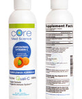 IV for Life Liposomal Vitamin C by Core Med Science - 1000mg - 5 Fl Oz Liquid - Sunflower Formula - Vitamin C Supplement