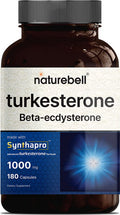 Turkesterone Supplement 500Mg Plus Beta Ecdysterone 1000Mg 180 Capsules 2 In 1 Support Ajuga Turkestanic Extract 10 Infused With Hydroxypropylbetacyclodexrin Highly Bioavailable Plant Based