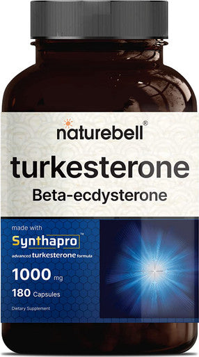 Turkesterone Supplement 500Mg Plus Beta Ecdysterone 1000Mg 180 Capsules 2 In 1 Support Ajuga Turkestanic Extract 10 Infused With Hydroxypropylbetacyclodexrin Highly Bioavailable Plant Based