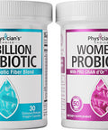 Probiotics 60 Billion CFU Womens Prebiotics Probiotics Bundle