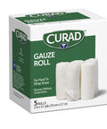 Curad Stretch Rolled Gauze 3" x 4.1 yds. Pack of 24