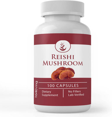PURE ORIGINAL INGREDIENTS Schisandra Extract And Reishi Mushroom Capsule Bundle, 100 Capsules Each, No Additives Or Fillers, Lab Verified