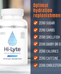 Hi-Lyte Electrolyte Replacement Capsules | Rapid Rehydration Supplement | Vegan, Vegetarian, Keto Friendly | Gentle On Stomach | Magnesium, Potassium, Sodium & Zinc + | 100 Capsules