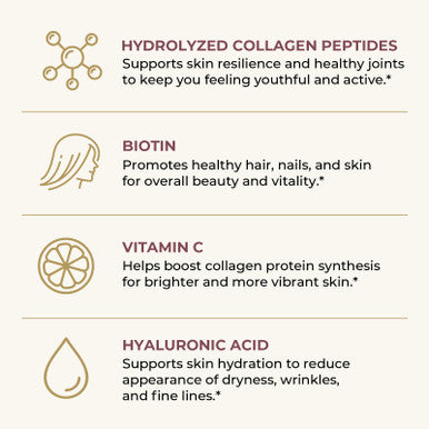 Left Coast Performance Multi Collagen Peptides Powder Types I II III V X Multi Collagen Protein Powder with Hyaluronic Acid Biotin Vitamin C For Skin Hair Nails Joints and Gut Health - Keto Non-GMO Supplement