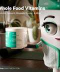 Codeage 5 Servings of Fruits & Veggies Equivalent in 1 Single Capsule - Whole Food Instantfood with 15 Greens & Fruits in All-in-One Pill Eat Vegetables - Vegan Vitamins Supplement - Non-GMO - 30 ct