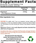 Best Naturals Magnesium Glycinate Powder - 1 Pound (1 LB (Pack of 3))