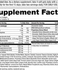 Joint Formula Supreme Purity Products Omega3 Fish Oil Glucosamine Chondroitin MSM Turmeric Ginger Bromelain Boswellia 5 in 1 Support Healthy Joint Flexibility Mobility 100 Soft Gels
