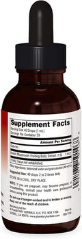 Planetary Herbals Full Spectrum Reishi Extract Supplement, 2 Fluid Ounce