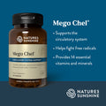 Nature'S Sunshine Mega-Chel, 120 Tablets, Complete Vitamin With Powerful Antioxidants, Herbs, Vitamins, Minerals, And Amino Acids