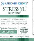 Approved ScienceStressyl Calming Supplement Support Nervous and Immune Systems Boost Energy Ease Irritability and Nervousness 6 Month Supply Vegan Made in The USA