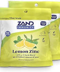 ZAND Immunity Lemon Zinc Throat Lozenges 2 Pack GoodforYou Dry Mouth Lozenges Immune Support Supplement w/Zinc 5mg Eucalyptus Mullein Soothe a Dry Throat Natural Flavor Gluten 50ct ea