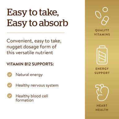 Solgar Vitamin B12 1000 Mcg 100 Nuggets