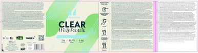 Myprotein Clear Whey Isolate Protein Powder - Mojito - 871g - 20 Servings - Cool and Refreshing Whey Protein Shake Alternative - 20g Protein and 4g BCAA per Serving