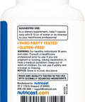 Nutricost Zinc Picolinate 50mg 120 Vegetarian Capsules GlutenFree GMOFree