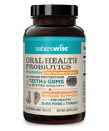Naturewise Oral Health Chewable Probiotics | Supports Healthy Teeth, Gums, & Better Breath | Ear, Nose, Throat Immunity For Kids
