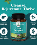 Natures Craft Bundle of Liver Cleanse and Detox & Repair Formula - Herbal Liver Support Supplement and Kidney Support Cranberry Supplement for Women and Men for Kidney and Bladder Health