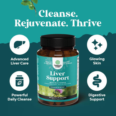 Natures Craft Bundle of Liver Cleanse and Detox & Repair Formula - Herbal Liver Support Supplement and Kidney Support Cranberry Supplement for Women and Men for Kidney and Bladder Health