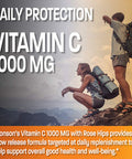 Bronson Vitamin C 1000 Mg With Rose Hips Sustained Release, 250 Tablets