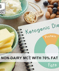 It's Just - MCT Oil Powder C8:C10 (60:40), 70% Fat, Non-Dairy, Keto Coffee Creamer, Non-GMO Coconuts, Unflavored, 8oz