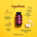 Quercetin Complex VegaveroÃƒâ€šÃ‚Â® | with Bromelain, Elderberry & Acerola Vitamin C | 120 Gastro-Resistant DrCapsÃƒâ€šÃ‚Â® for Ideal Absorption | NO Additives Ãƒâ€šÃ¢â‚¬â€œ Vegan