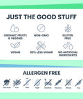 First Day Teens Daily Kickstart Multivitamin Gummies For Ages 14+ Vitamins A, B1, B2, B6, E, B12, C, D3 & K2 + Zinc & Folate Made W/Organic Fruits & Veggies, Only 2G Sugar 30 Day Supply